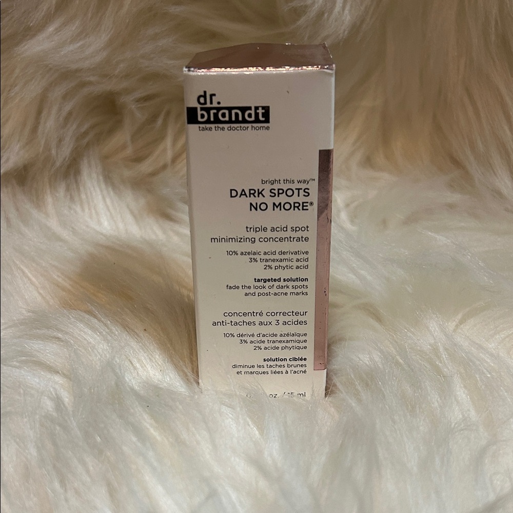Dr. Brandt Dark Spots No More Concentrate NEW